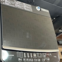 送料・設置込み　洗濯機　5.5kg  Hisense 2018年