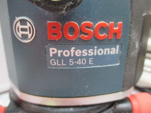 ボッシュ GLL5-40G 墨出し器 中古品 受光器 赤レーザー 三脚付  