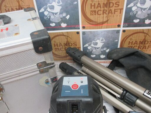 ボッシュ GLL5-40G 墨出し器 中古品 受光器 赤レーザー 三脚付  