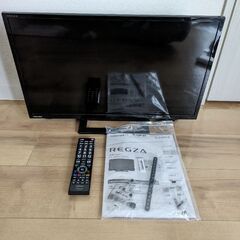 TOSHIBA REGZA 24型テレビ 2019年製