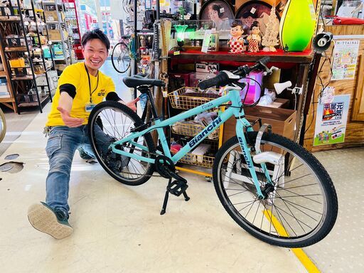 クロスバイク Bianchi PIRATA 24