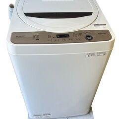 SHARP シャープ 全自動電気洗濯機 ES-GE6F-T 20...