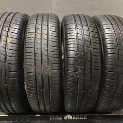 【GOODYEAR EfficientGrip ECO 155/65R13】夏タイヤ【REVERLINE 13インチ 4J4HPCD100+46】22年製 バリ溝 ekワゴン ムーヴ等　(VTH892)