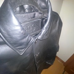 BOSS 本革レザージャケット【破格】