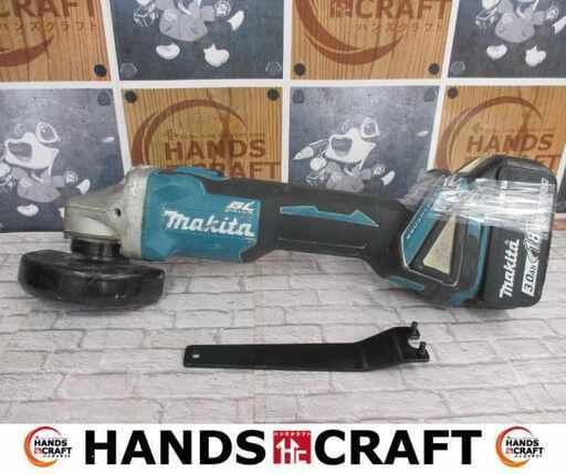 makita マキタ GA404DN ディスクグラインダ 中古品 18V 3.0Ah 本体＋バッテリー 充電器無 【ハンズクラフト宜野湾店】