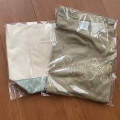 新品未使用品トートバッグ&Tシャツ