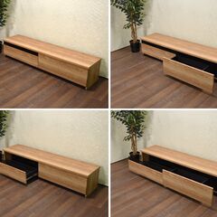 家具の大丸 TVボード テレビ台 Nアトラス174 幅174cm ローボード（☆