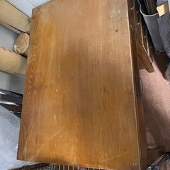 値下げ◎昭和レトロ 片袖机 デスク 学校の先生 