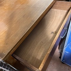 値下げ◎昭和レトロ 片袖机 デスク 学校の先生