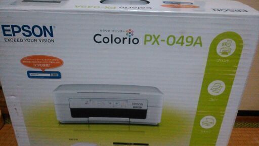 エプソン EPSON PX-049A　プリンター【未使用品・箱付き】　インク付き