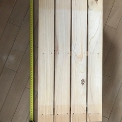 【0円】木製の台（杉）