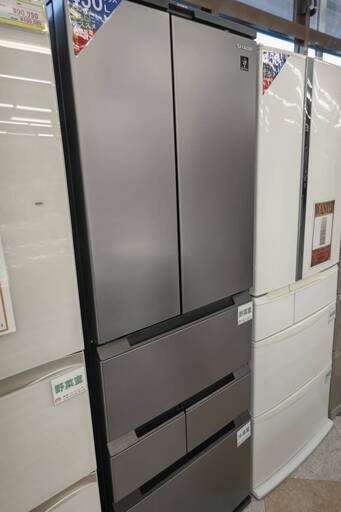 ☆SHARP/シャープ/457L冷蔵庫/2022年式/SJ-MF46J/№1885☆