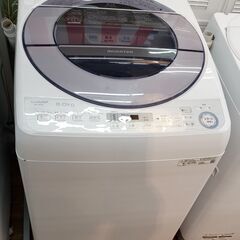 SHARP 2019年製 8.0㎏全自動洗濯機　ES-GV8C