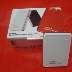 wimax speed wi-fi uroad-ss10（白）ジャンク