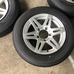 ジムニー 　ホイール LIUFENG タイヤ175/80R16 4本9分山
