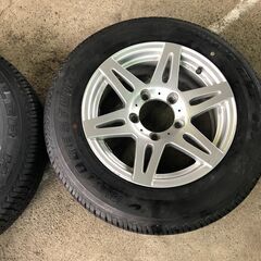 ジムニー 　ホイール LIUFENG タイヤ175/80R16 4本9分山