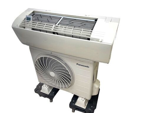 JY Panasonic エアコン おもに6畳用 CS-22TEE3-W 2015年製 ポンプダウン済