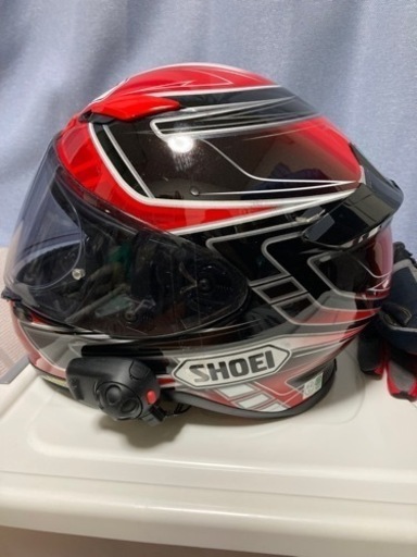 【値下げ中‼︎】SHOEI バイク　フルフェイス　Bluetoothつき　Sサイズ