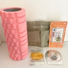 DEAN & DELUCAのトートバッグに美容セットを詰め合わせました