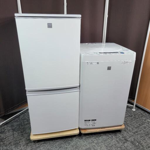 ‍♂️h060328売約済み‼️配送設置は無料‼️最新2020年製✨つけかえドア対応✨SHARP 家電セット