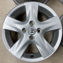トヨタ純正◆5.5J 15インチ インセット45(オフセット+45) PCD100-4H◆アクア ヴィッツ ｂB ベルタ カローラなど◆車検用 流用に!!-BJ classic collection P-503 C-2 新品未開封