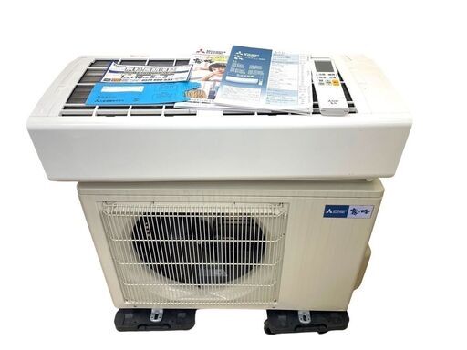 極美品 MITSUBIHI エアコン おもに14畳 2022製 200V アプリ対応 霧ヶ峰 MSZ-R4022S ポンプダウン済