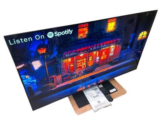 美品 SHARP シャープ AQUOS アクオス 55V型 4K有機ELテレビ androidTV 4T-C55DQ1 動確済