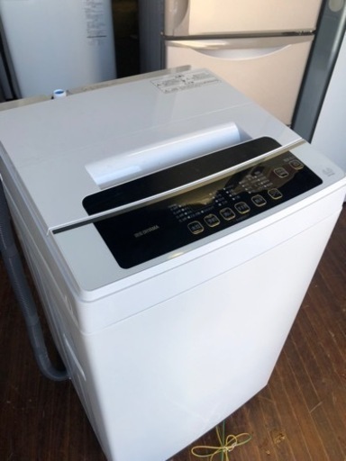 福岡市内配送設置無料2021年式アイリスオーヤマ 上面 洗濯機 6kg 全  