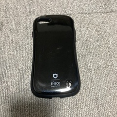 スマホケース  iFace iPhoneSE2 黒