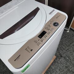 🙇‍♂️h060327売約済み❌5806‼️配送設置は無料🙌‼️最新2022年製✨SHARP 6kg 洗濯機