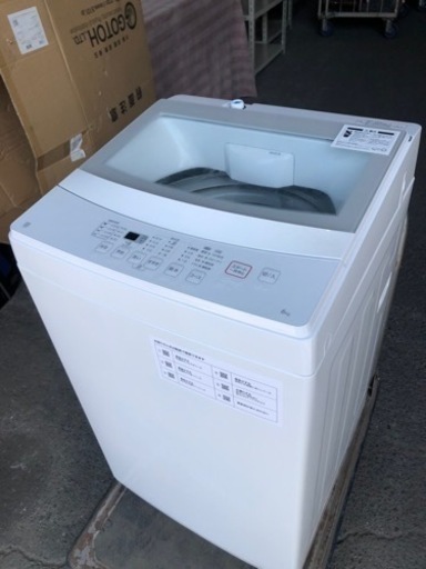 福岡市内配送設置無料　6kg洗濯機　2020年製　ニトリ　NTR60