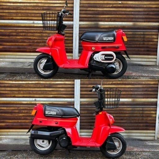 スカッシュAB11 実働！セル・キック1発！バッテリー新品！HONDA SQUASH スカッシュAB11 実働！セル・キック1発！バッテリー新品！HONDA SQUASH