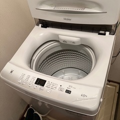 新品同様！延長保証付き全自動洗濯機！