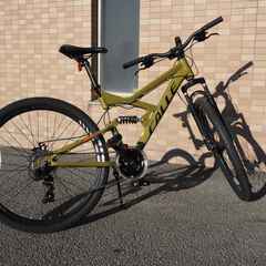ほぼ新車 マウンテンバイク 27.5インチ フルサスペンション 21段変速 ディスクブレーキ