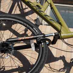 ほぼ新車 マウンテンバイク 27.5インチ フルサスペンション 21段変速 ディスクブレーキ