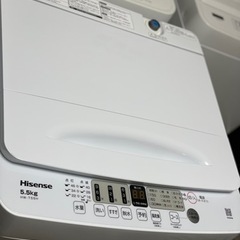送料・設置込み　洗濯機　5.5kg  Hisense 2022年