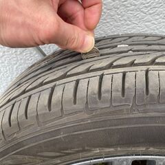 フリード　185/65R15 5.5J+50　DUNLOP DIGI-TYRE EC202　４本