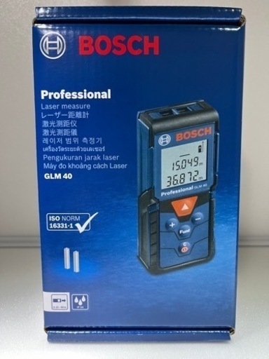 【新品 未使用 未開封】 BOSCH Professional レーザー距離計 GLM40