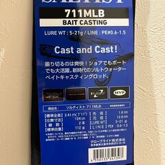ダイワ ソルティスト 711MLB