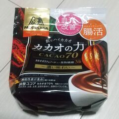 森永製菓　カカオの力　飲むハイカカオ　ホットチョコレート