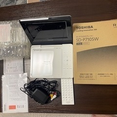 東芝 TOSHIBA SD-P710SW [7V型LEDワイド液...