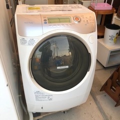 2010年製 東芝 ZABOON ドラム式洗濯機 洗濯9.0kg...