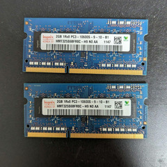 SKhynix DDR3 2GBx2枚=4GB