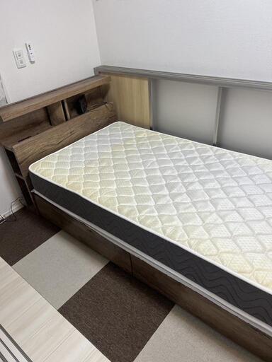 北九州市内 配達設置無料 シングルベッド 美品