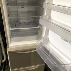 市内配送設置無料　日立 HITACHI R-27FV-T [冷凍冷蔵庫 まんなか野菜タイプ （265L・右開き） 3ドア ライトブラウン]