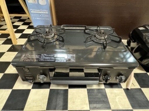 【リサイクルサービス八光】2022年製　パロマ　ガスコンロ  IC-S37-R 都市ガス用