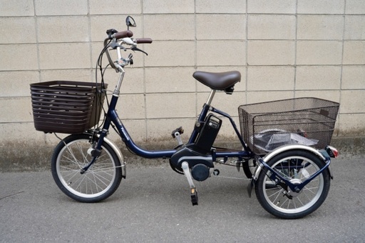 譲渡決定パナソニック電動アシスト自転車 三輪