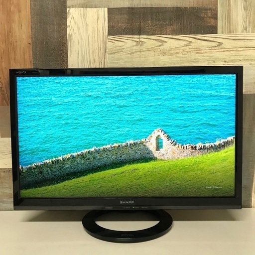 即日受渡❣️SHARP  AQUOS 22型番組視聴しながら裏番組録画可能Wチューナー9500円