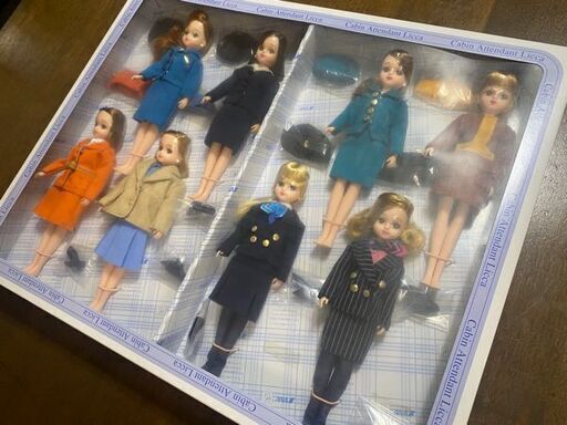 【値下】【非売品:限定1000個】ANA創立50周年CAリカちゃん（未開封・当選手紙付）