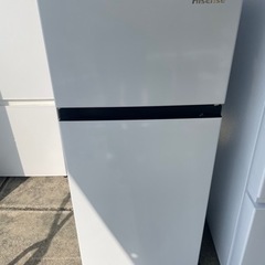 【ネット決済・配送可】🌟2023年製🌟124L 冷蔵庫 ハイセンス